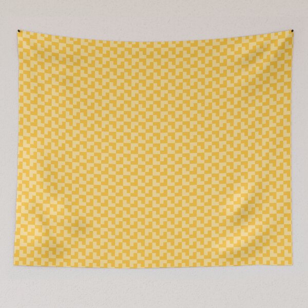 Item preview, Geometric Pattern: Stacked Ell: Yellow Light designed and sold by Red Wolf.