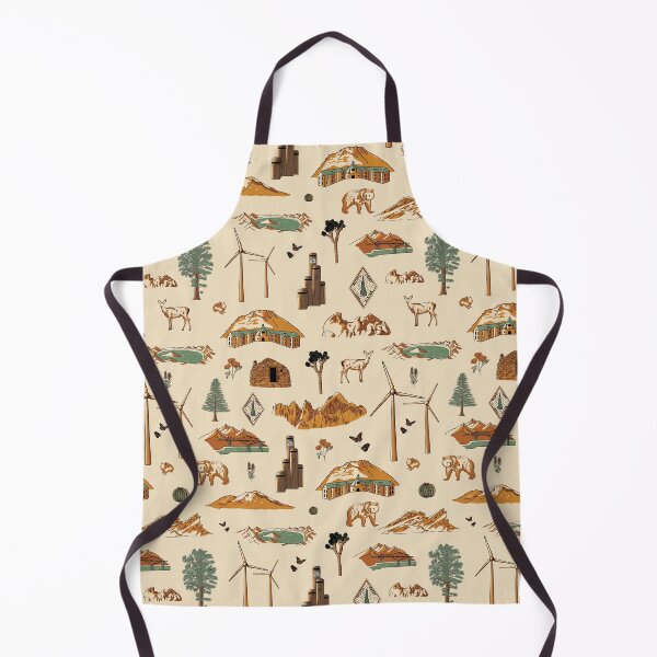 Item preview, Pacific Crest Trail - Retro Pattern designed and sold by KeziahCreates.
