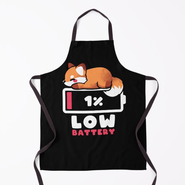 Item preview, Low battery fox designed and sold by NemiMakeit.