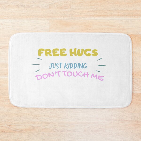 Item preview, Free Hugs Just Kidding Shirt for Women, Cute Social Distancing TShirt, Free Hugs Just Kidding Don't Touch Me T-Shirt, Valentines Shirt, Valentine Skeleton shirt designed and sold by Alaminee.