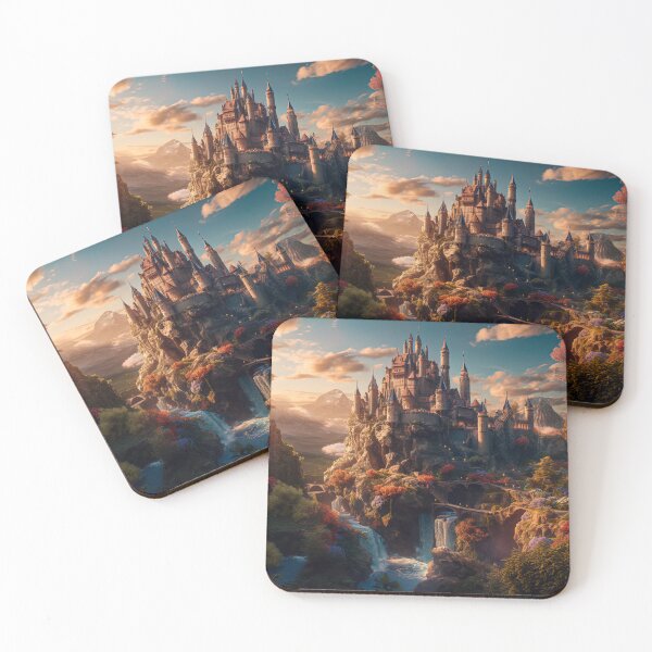 Item preview, Fantasy Castle, Imagination Art, Magical Kingdom designed and sold by SunDoor Art.