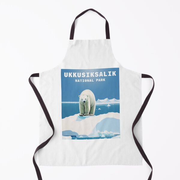 Item preview, Ukkusiksalik National Park Illustrated Poster designed and sold by kbracey-meraki.