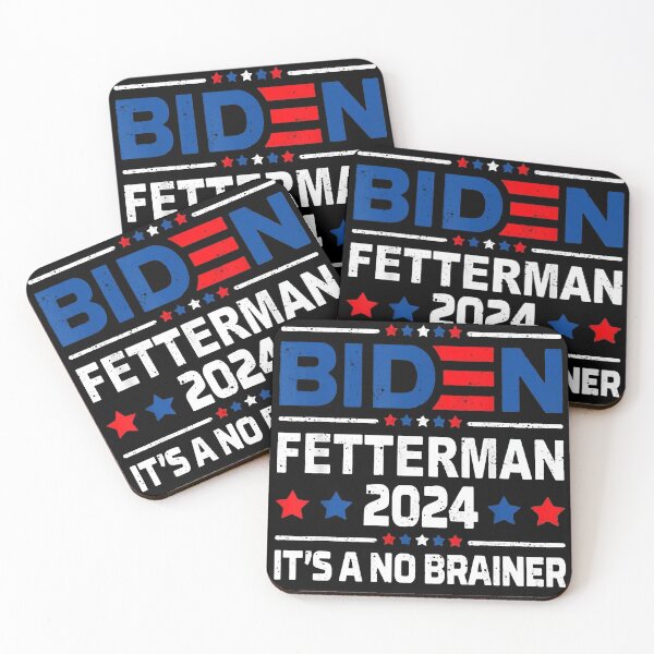 Item preview, Biden Fetterman 2024 It's A No Brainer designed and sold by DREWARNOLDTHA.