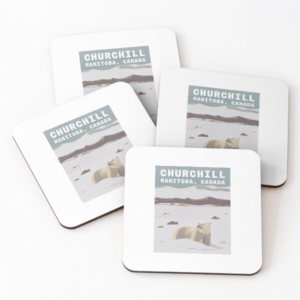 Item preview, Churchill, Manitoba Illustrated Poster designed and sold by kbracey-meraki.