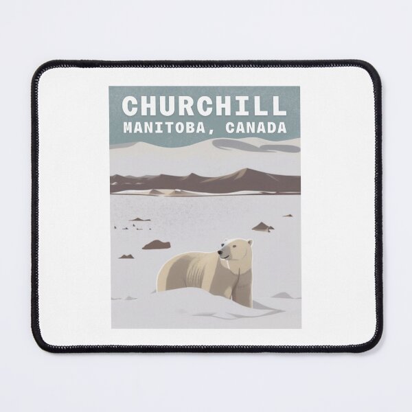 Item preview, Churchill, Manitoba Illustrated Poster designed and sold by kbracey-meraki.