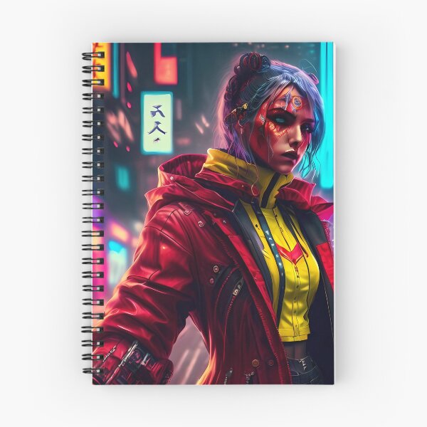 Item preview,  Canvas Poster future women, red style designed and sold by Skyluxdesign.