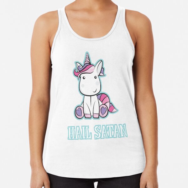 beach wear My Pretty Unicorn Women's Racerback Tank,gift for her Cute graphic tee cute workout top,summer top,gift for mom