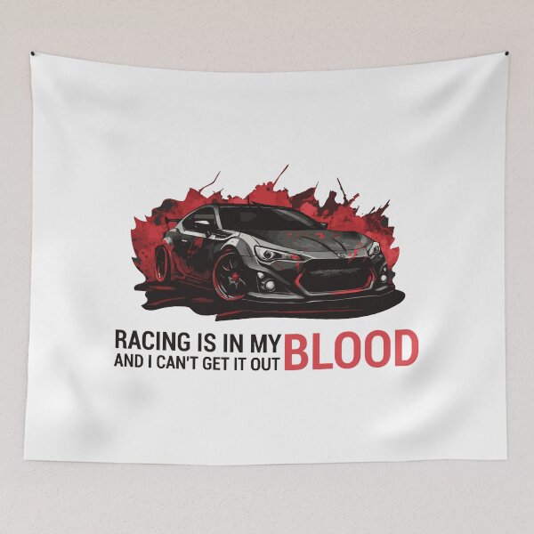 Item preview, Scion frs Racing is in my blood and i cant get it out designed and sold by Scionique Shop.