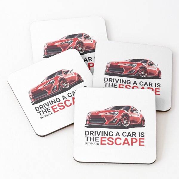 Item preview, Red Scion frs Driving a car is the ultimate escape designed and sold by Scionique Shop.