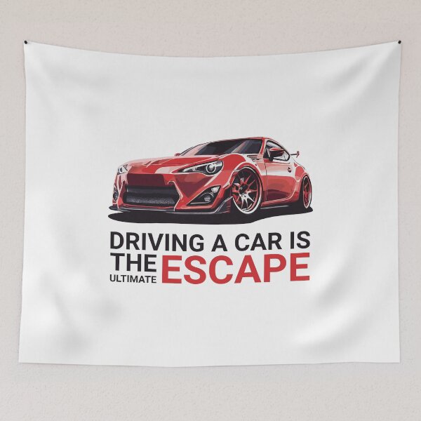 Item preview, Red Scion frs Driving a car is the ultimate escape designed and sold by Scionique Shop.