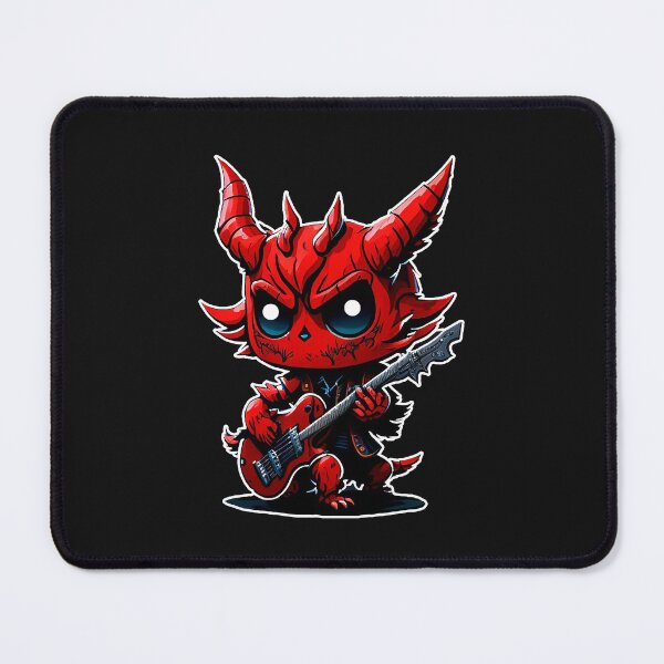 Item preview, Cute devil guitar designed and sold by MetalSatyrShop.