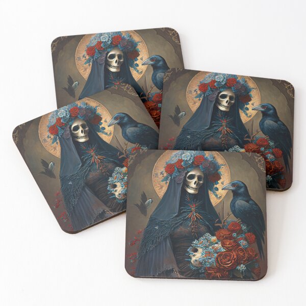 Item preview, Nuestra Señora de la Santa Muerte designed and sold by The-Dark-Art.