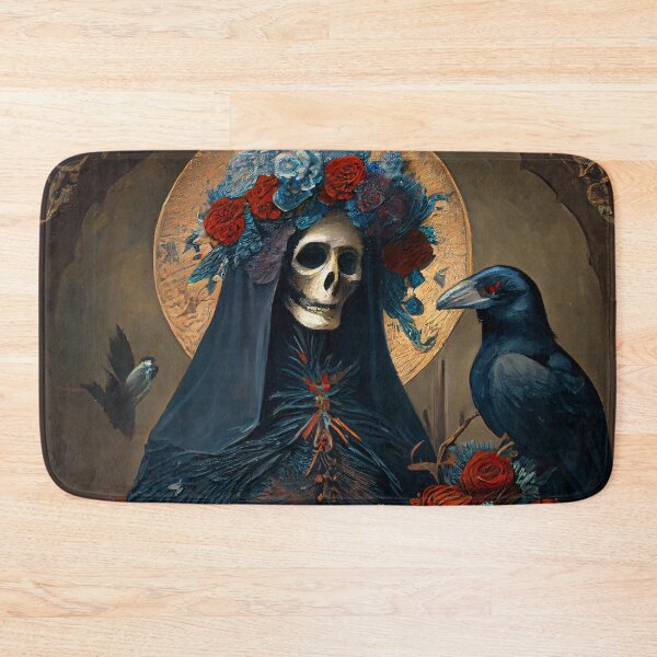 Item preview, Nuestra Señora de la Santa Muerte designed and sold by The-Dark-Art.