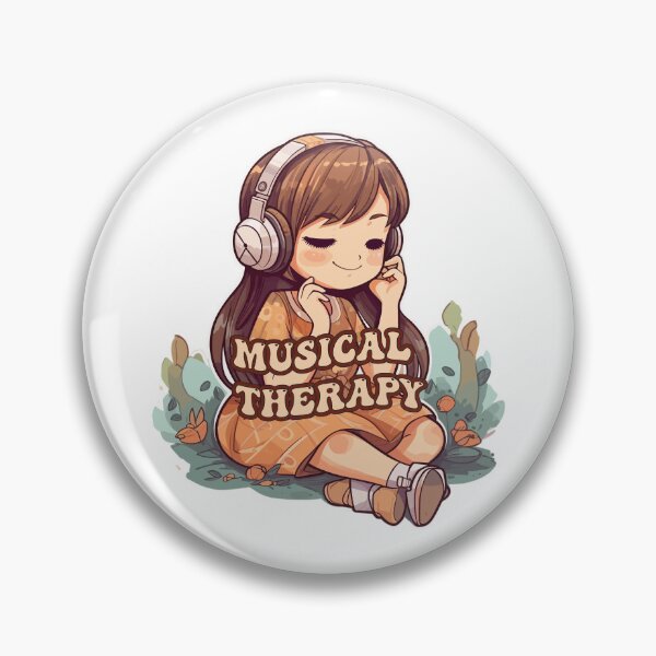 Item preview, Musical Therapy Designie Sticker designed and sold by Geinie Studio.