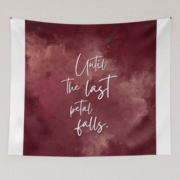 Item preview, Until the last petal falls designed and sold by addict2reading.