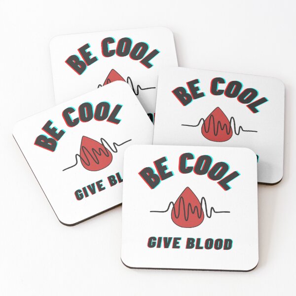 Item preview, Be Cool Give Blood designed and sold by SheetalMourya.