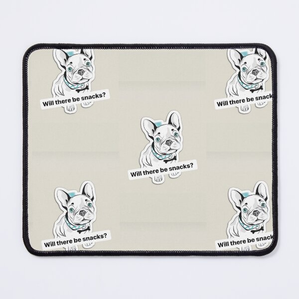 Item preview, Will there be snacks French bulldog cub designed and sold by BiancaNeaguArt.