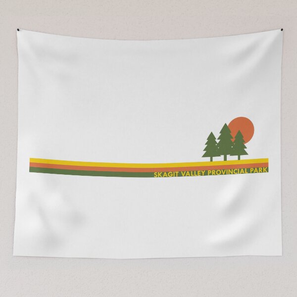 Item preview, Skagit Valley Provincial Park Pine Trees Sun designed and sold by Esskay Designs.