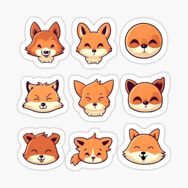 Fox Emoji Merch & Gifts for Sale