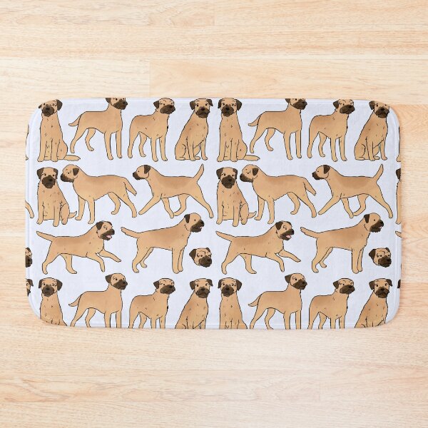 Item preview, Cute border terrier pattern  designed and sold by Yarafantasyart.