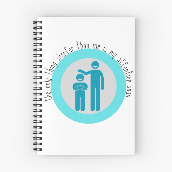 Item preview, the only thing shorter than me is my attention span - blue designed and sold by jechaiyells.