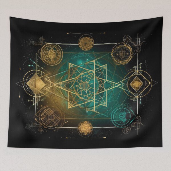Item preview, Geometría Sagrada, Tarot 4:3 designed and sold by Emberoot.