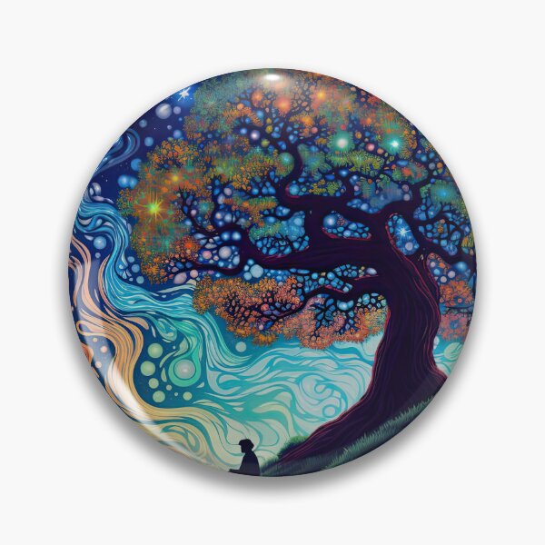 Item preview, Mystical Psychedelic Oasis designed and sold by thewandswant.