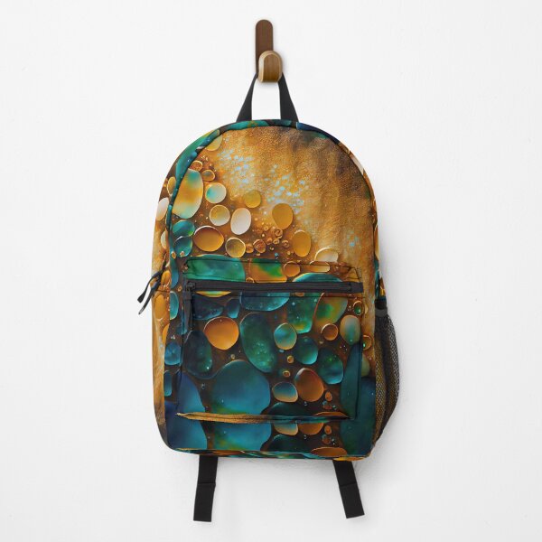 Item preview, Pointillism seaglass golden streams abstract designed and sold by Piotrek0001.