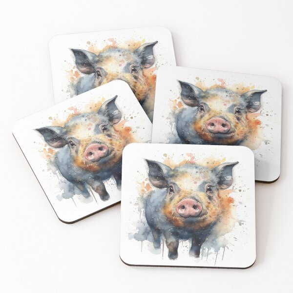 Item preview, A happy pig designed and sold by holodream.