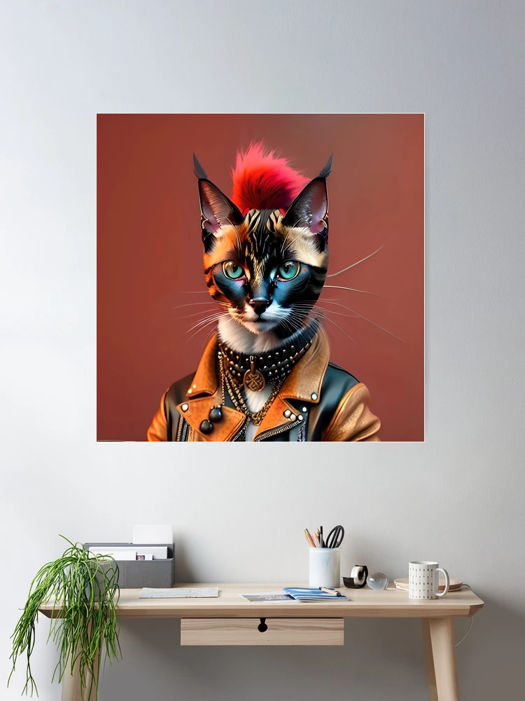 Punk Rock Cat