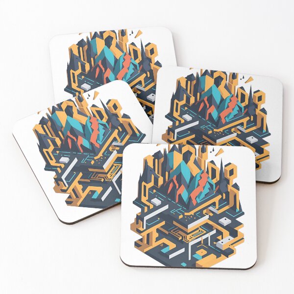 Item preview, Geometric Vibrance City: Highly Detailed Isometric Vector Art designed and sold by AndyNgn.