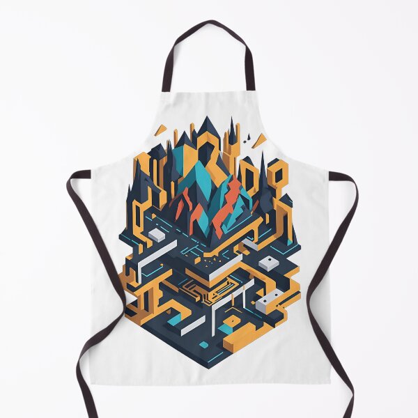 Item preview, Geometric Vibrance City: Highly Detailed Isometric Vector Art designed and sold by AndyNgn.