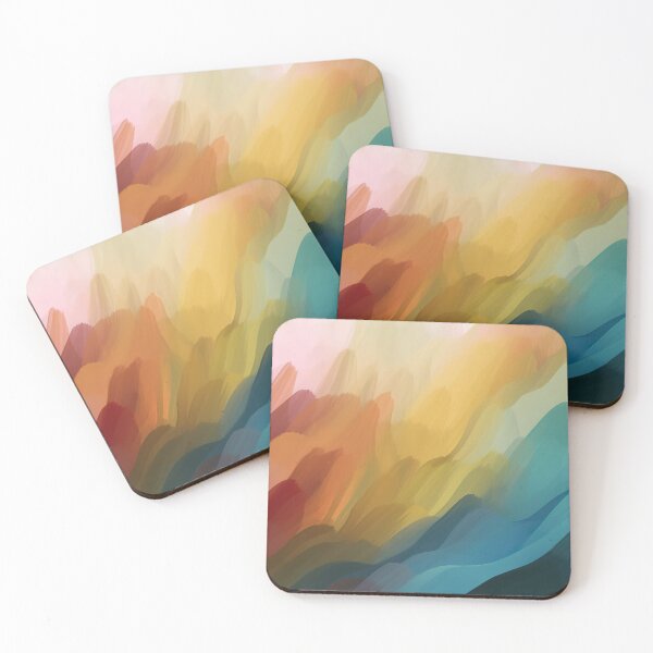 Item preview, Colorful Rainbow Color Abstract Art designed and sold by Etienne & Yolandi  Outram.