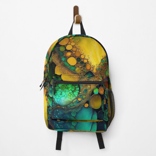 Item preview, Pointillism seaglass golden streams abstract designed and sold by Piotrek0001.