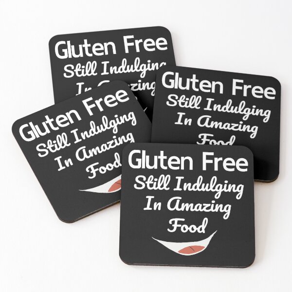 Item preview,  Gluten-Free Still Indulging In Amazing Food - White Text designed and sold by Paul Corps.