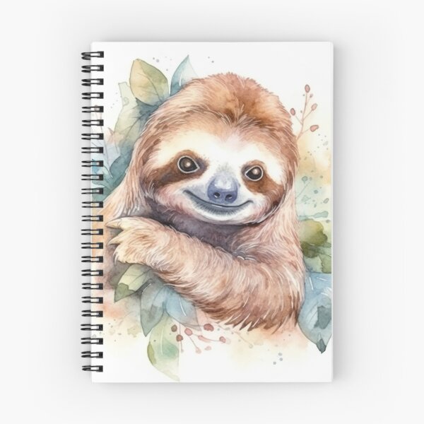Item preview, Sloth with leaves designed and sold by holodream.