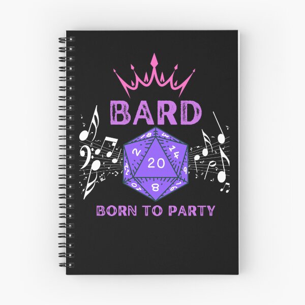 Item preview, Bard - Born to Party! designed and sold by InkStars.