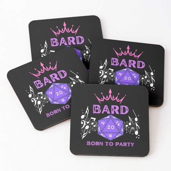 Item preview, Bard - Born to Party! designed and sold by InkStars.