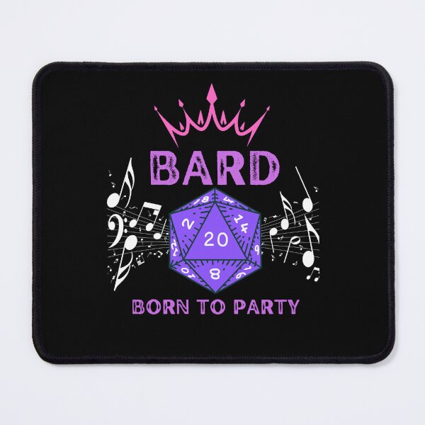 Item preview, Bard - Born to Party! designed and sold by InkStars.