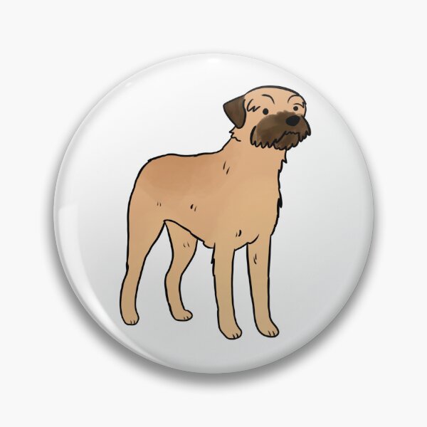 Item preview, Border terrier cute illustration  designed and sold by Yarafantasyart.