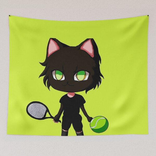 Item preview, tennis CAT WOMAN designed and sold by MGphotoart.
