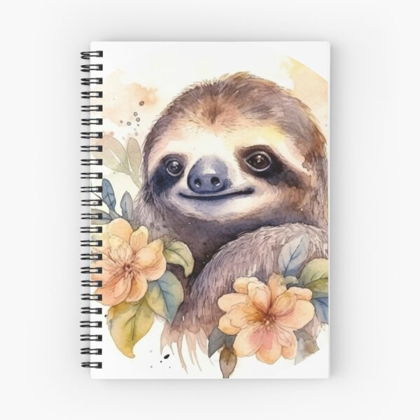 Item preview, FLowery sloth designed and sold by holodream.