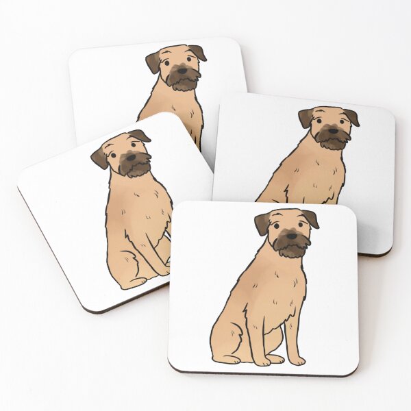 Item preview, Border terrier cute illustration  designed and sold by Yarafantasyart.