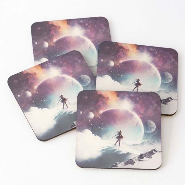 Item preview, Skiing on the Edge do the World designed and sold by Synthetic-Dream.