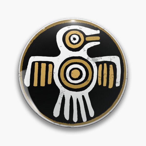 Item preview, AZTEC GOLDEN EAGLE WARRIOR MYSTICAL SYMBOL  designed and sold by Madjack Tees Kiwi SuperStore.