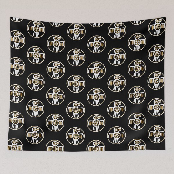 Item preview, AZTEC GOLDEN EAGLE WARRIOR MYSTICAL SYMBOL  designed and sold by Madjack Tees Kiwi SuperStore.