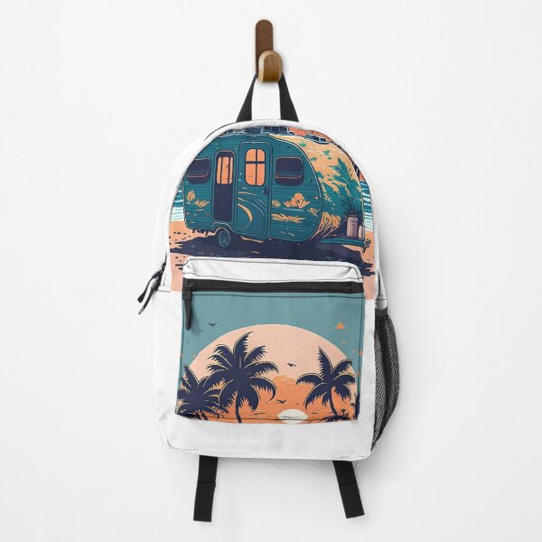 Item preview, Serene Sunset in a Caravan: Retro Aesthetic 3D Vector Art designed and sold by AndyNgn.