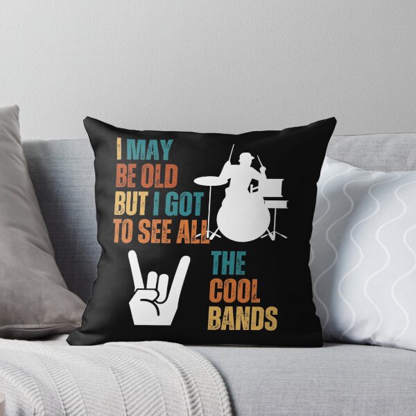 Item preview, I May Be Old But I Got To See All The Cool Bands designed and sold by blakfrog.