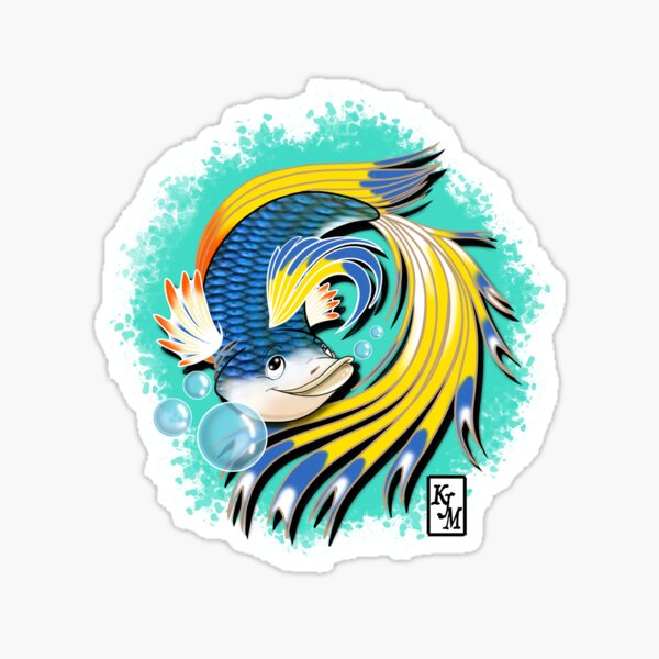 Betta Love Sticker