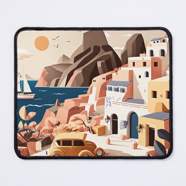 Item preview, Summer Vibes in Santorini designed and sold by Venon28.